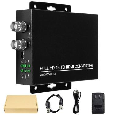 Imagem de Conversor WANLUTECH TVI CVI AHD CVBS para HDMI 8MP/5MP/4MP/3MP