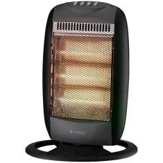 Aquecedor Elétrico Cadence AQC305 Halógeno Mercury 1200W, Preto, 220V Aquecedor Elétrico Cadence AQC305 Halógeno Mercury 1200W, Preto, 220V