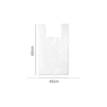 Imagem de Sacola Plástica Branca Polietileno Reciclado 45x60 Pct 5kg - Higipack