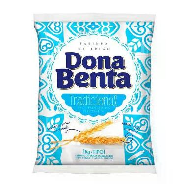 Imagem de Farinha De Trigo Tipo 1 Dona Benta Pacote 1kg