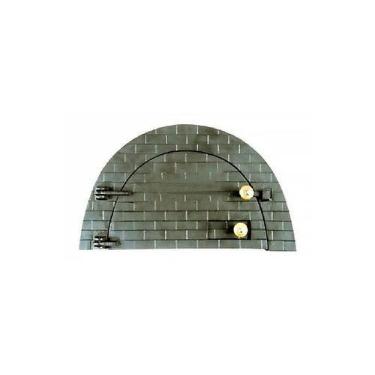 Imagem de Porta Forno Ferro Fundido P/ Pizza Boquinho 53x32cm - Rig Fundidos