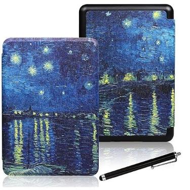Imagem de enoxboo Capa para o Kindle Voyage 2014-Capa para Kindle Voyage (2014 Publicado, Modelo No. NM460GZ)-Cobrir com Sleep Automático/Make