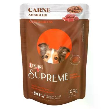 Imagem de Ração Úmida Sache Quatree Supreme Cães Adultos Carne 100g