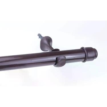 Imagem de Varão Cortina 28mm Completo em Aço Com Revestimento em PVC Durável par