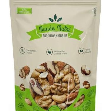 Imagem de 1kg Mix Castanhas De Caju, Pará, Nozes E Amêndoas - Sem Sal