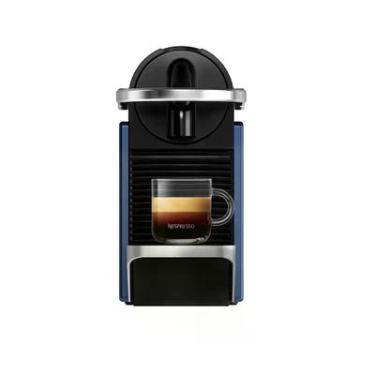 Imagem de Cafeteira Nespresso Pixie Redesign Azul E Preta Para Café Em Cápsula 110