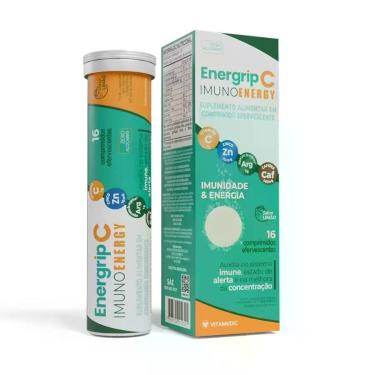 Imagem de Energrip C Imuno Energy 1G + 1G + 140Mg + 10Mg - Cx C/ 16 Comp Eferv -