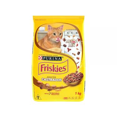 Imagem de Ração Premium para Gato Castrado Friskies - Megamix Adulto 1kg