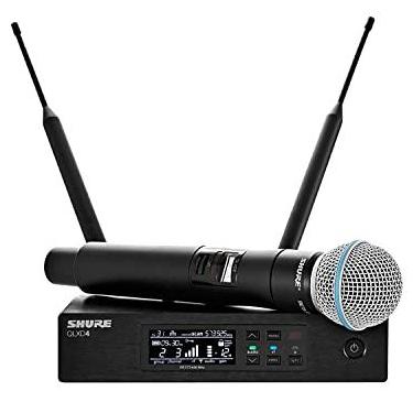 Imagem de Shure QLXD Series QLXD24/B58-X52 Sistema portátil sem fio, supercardioide