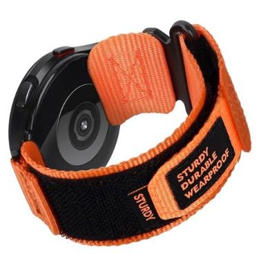 Imagem de Compatível com pulseiras COROS NOMAD, pulseira esportiva de nylon resistente de 20 mm, 22 mm e 24 mm com design de laço trançado compatível com smartwatch COROS PACE Pro / PACE 3 / APEX 2 Pro/APEX 46