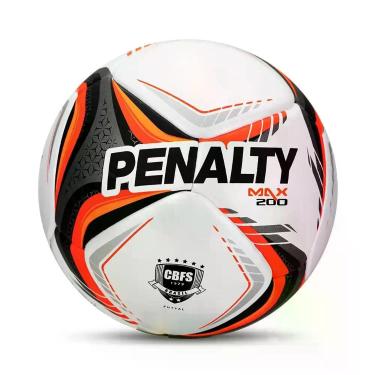 Imagem de Bola Futsal Penalty Max 200 Xxvi Sub 12 e Sub 13, Laranja, ÚNICO