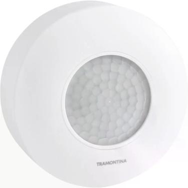 Imagem de Sensor de Presença 360° com Detecção Automática de Luminosidade e Ajuste de Atraso 8m Branco Tramontina