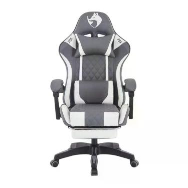 Imagem de Cadeira Gamer Fox Racer Luna Com Apoio De Pés Ut-b200 Cinza