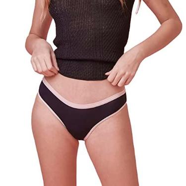 Imagem de Calcinha Absorvente Menstrual Fluxo Moderado Comfy, Feminino, Preto