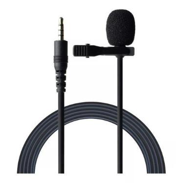 Imagem de Microfone Lapela Celular Smartphone Youtuber Tomate