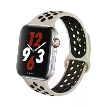 Imagem de Pulseiras De Silicone Para Apple Watch De 45mm, 44mm, 49mm, Ultra2, 40