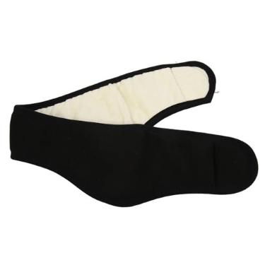 Imagem de Protetores auriculares ajustáveis à prova de som, proteção com redução de ruído para homens e mulheres, protetores de ouvido quentes para dormir no inverno (preto)