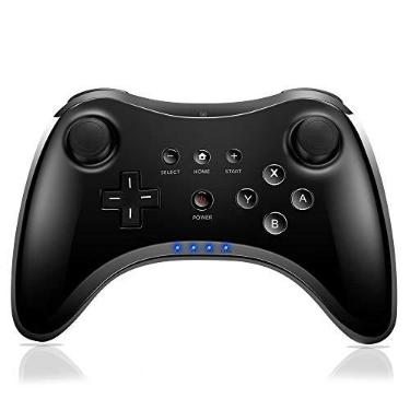 Imagem de Controle Sem Fio Nintendo Wii U Pro Wireless Bluetooth Preto
