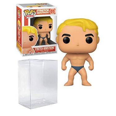 Imagem de Boneco de vinil Pop #01 da Stretch Armstrong (embalado com protetor EcoTek para proteger a caixa de exibição)