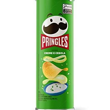 Imagem de Salgadinho Batata Pringles Creme e Cebola 109g Lata