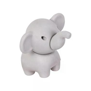 Imagem de Mini Borracha Animais Safari BRW Elefante com Design Divertido e Compacto para Material Escolar