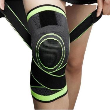 Imagem de Joelheira Esportiva Compressão Leve Fitness Treinos - JOELHEIRA COMPRE