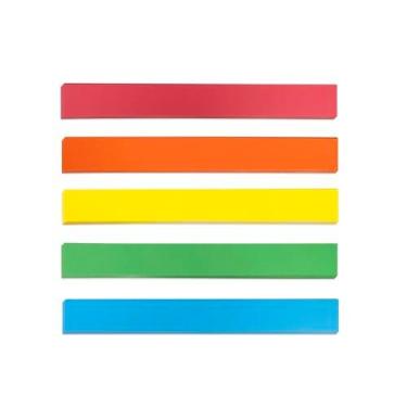 Imagem de Hygloss Products Tiras de frases brilhantes - ótimas para artes e artesanato, decorações, atividades de sala de aula - cartolina - tira fina sem forro - 5 cores sortidas - 3,8 cm de altura x 58 cm de