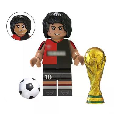 Imagem de Boneco jogador futebol blocos de montar escolha - BLOCO DE MONTAR, MAR