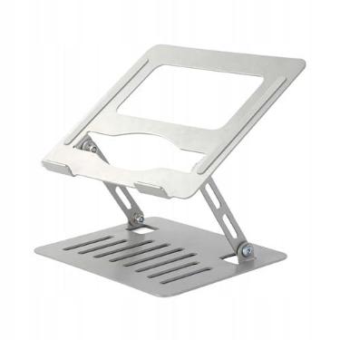 Imagem de Suporte Laptop Stand Dj Notebook Macbook Aluminio Dobrável Ajustável BMG-63