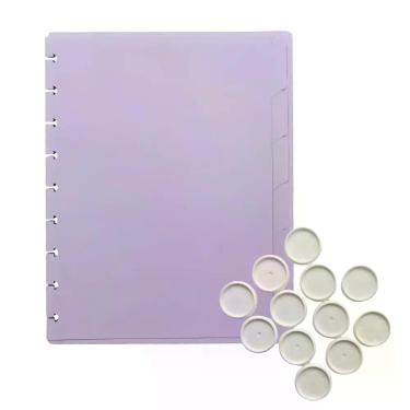 Imagem de Kit Disco Inteligente Branco + Divisórias e Subcapas Lilás - Marpax