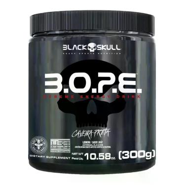 Imagem de Bope pre workout 300 g - black skull (limao), 300g, Limão