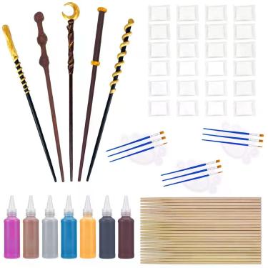 Imagem de Kit de fabricação de varinhas Maikoi Magic Wizard, conjunto de artesan