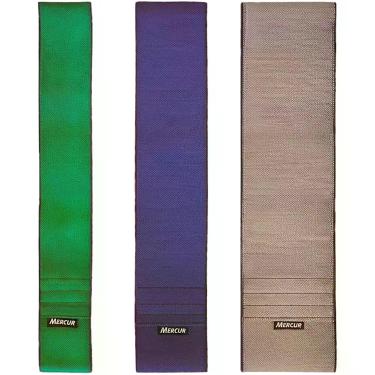 Imagem de Faixa de Resistência para Exercícios Mercur Kit com 3 Faixas