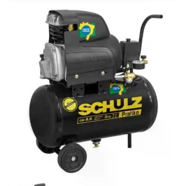 Imagem de Motocompressor Schulz Pratiko CSI 8,6/25 2CV 25L 127V - Schulz Compres
