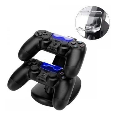 Imagem de Carregador Para joystick PS4 duplo - OIVO