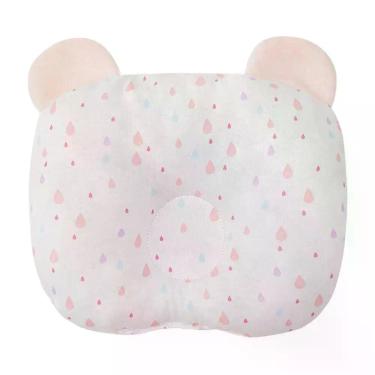 Imagem de Travesseiro Bebê Anatômico Com Orelhinhas Gotas - Papi
