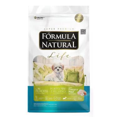 Imagem de Ração Formula Natural Life Cães Filhotes Porte Mini E Pequeno 10,1kg -
