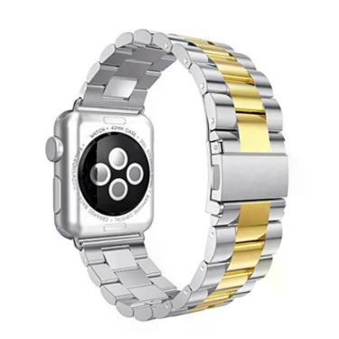 Imagem de Pulseira Aço 3 Elos Relogio Smartband Smartwatch Relogio Inteligente