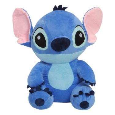 Imagem de Urso de Pelúcia Stitch Grande Infantil Antialérgico Cor Azul - Toys 2u