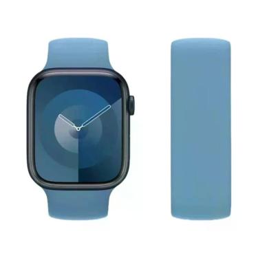 Imagem de Pulseira De Silicone Elástica Para Apple Watch Band 38mm 40mm 41mm 42m