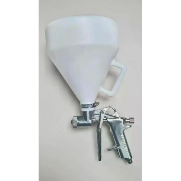 Imagem de Pistola Textura Chapisco Grafiato Funil 5L Bicos 4/6/8mm - Congratulat