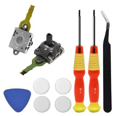 Imagem de Eaglewireless 2 Pack Joystick Replacement for ROG Ally,GPD WIN3 Win4 Handheld and Pico 2 Pico 3 VR Controller Analog Stick Transducer Drift Repair Kit Accessories+Tools