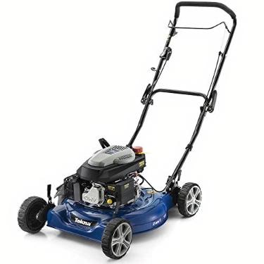 Imagem de Cortador de Grama Gasolina Tekna T500G60LN | Motor OHV 4T 6HP 173cc | Corte 51cm | 5 Alturas | 2 em 1 (Saída Lateral + Reciclador) | Rodas 7” | Freio de Emergência