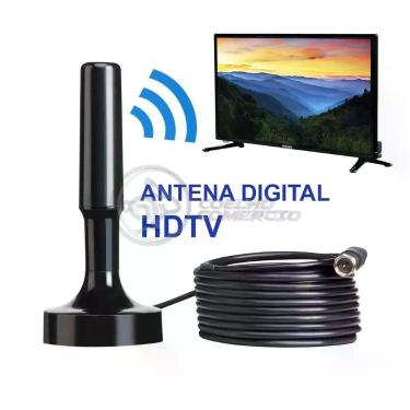 Imagem de Antena Digital Portátil Interna E Externa Full Hdtv Vhf 4K