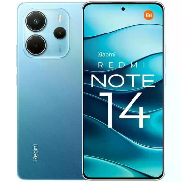 Imagem de Smartphone Xiaomi Redmi Note 14 Lançamento Câmera 108MP 20MP até AMOLE
