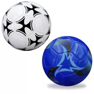 Imagem de 2 Bolas Capotão para Campo Society Areia e Prata Grande 67cm - XH