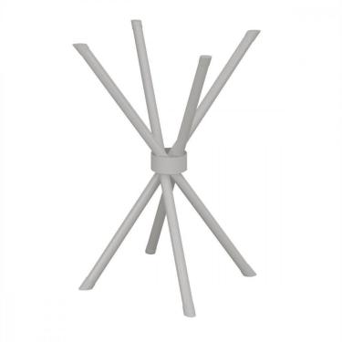 Imagem de Base de Aço para Mesa de 75x75 Ipanema Liso Branco Teixeira, Branco