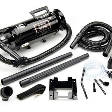 Imagem de MetroVac 112-112730 Modelo VNB4AFBR Vac N Blo Compacto Suporte de Parede Portátil Aspirador/Assoprador, Motor HP de Pico 4.0, 11,25 Amps, 1350 Watts, 130 CFM/28000 FPM FPM Airflow, Estrutura Resistente de Aço