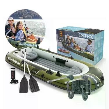 Imagem de Bote Barco Seahawk 3 Até 360kg 295cm Suporte Motor Intex
