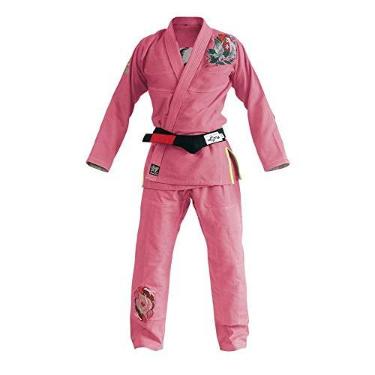 Imagem de Roupa feminina Jiu Jitsu feminina BJJ Gi Kimonos Uniforme BJJ, BJJF20PINK, F1